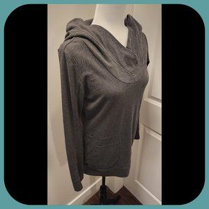 LOLE || Hooded Tunic Length Sweatshirt (SIZE M)